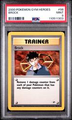 WOTC Pokémon - 2 Graded card - Brock & Brock’s Training, Nieuw
