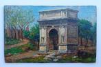 Vincenzo Cabianca (1827-1902) - Paesaggio romano, Antiek en Kunst