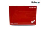 Instructie Boek Honda CRF 1100 2021-2023 Africa Twin DCT, Motoren, Onderdelen | Honda, Verzenden, Gebruikt