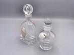 PG-MIANI Argenteria - Parfumfles (2) - Glas, en 925 zilver, Antiek en Kunst