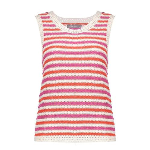 -50% Geisha  Geisha 54300-10 010 knitted singlet off-white, Kleding | Dames, Tops, Nieuw, Verzenden