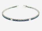 Tennis armband - 18 karaat Witgoud - 3.45ct. tw. Diamant, Sieraden, Tassen en Uiterlijk, Antieke sieraden