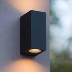 LED Buitenspot | San Francisco | IP44 | 2x GU10 | Zwart, Huis en Inrichting, Lampen | Wandlampen, Ophalen of Verzenden, Nieuw