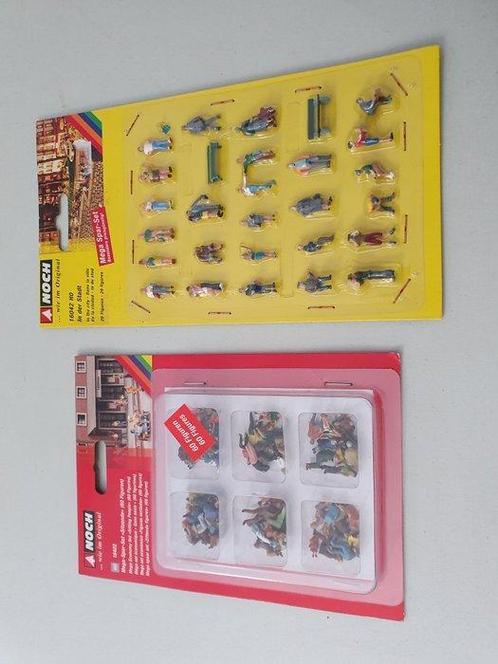 Noch H0 - Modeltreinfiguren (89) - 89 diverse figuren, Hobby en Vrije tijd, Modeltreinen | H0