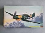 Hasegawa 09013 Bf109G-2 1:48 + US & Rumanian decals, Hobby en Vrije tijd, Modelbouw | Vliegtuigen en Helikopters, Nieuw, Hasegawa