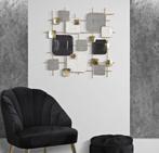 MUUR IJZEREN PANEEL KUBUSSEN CM 80X5X80, Ophalen of Verzenden, Nieuw