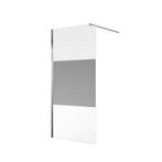 Inloopdouche Van Marcke Go Miage 160x200 cm 8 mm Middenband, Doe-het-zelf en Verbouw, Sanitair, Ophalen of Verzenden, Nieuw, Chroom