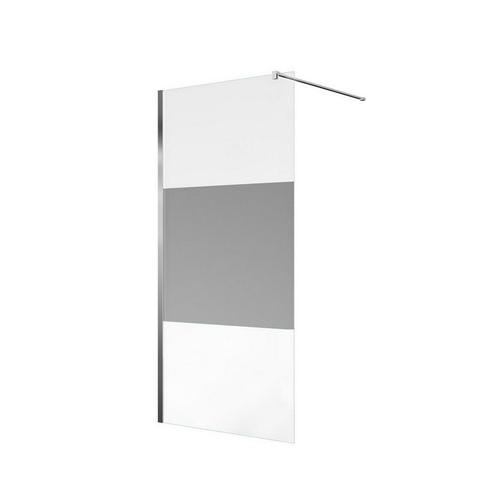 Inloopdouche Van Marcke Go Miage 160x200 cm 8 mm Middenband, Doe-het-zelf en Verbouw, Sanitair, Douche, Nieuw, Chroom, Ophalen of Verzenden