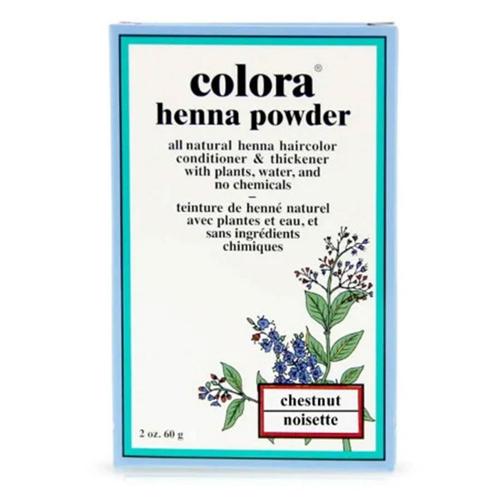 Colora Henna  Color Cream Chestnut 60 ml, Sieraden, Tassen en Uiterlijk, Uiterlijk | Haarverzorging, Nieuw, Verzenden