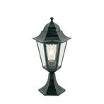 Klassieke buitenlantaarn sokkel donker groen IP44 - New, Tuin en Terras, Nieuw, 50 tot 250 watt