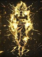 AT9 - [Canvas L] Goku Golden Ascension, Nieuw