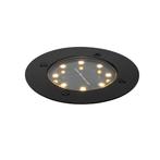 Moderne grondspot zwart incl. LED IP65 Solar - Terry, Tuin en Terras, Nieuw