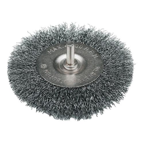 Silverline Staalborstel wiel - Ø 100 mm - 0,3 mm staaldra.., Doe-het-zelf en Verbouw, Gereedschap | Boormachines, Nieuw, Ophalen of Verzenden