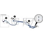 Wiesbaden Stereo Wandcloset Rimless met Bidetkraan -, Ophalen of Verzenden, Nieuw