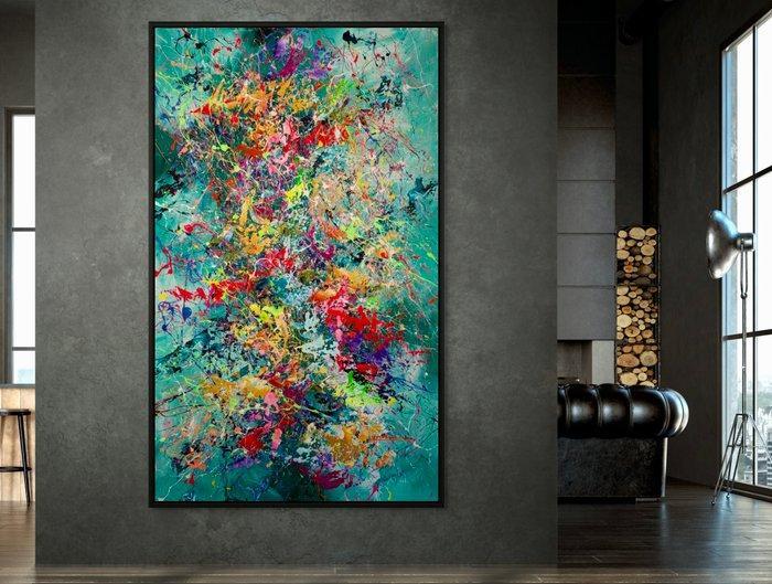 Ivanka Matiss - Japanese forest N.145 XXL, Antiek en Kunst, Kunst | Schilderijen | Modern