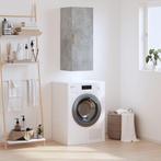 vidaXL Bovenkast 34,5x34x90 cm betongrijs, Minder dan 50 cm, Verzenden, Nieuw, Minder dan 100 cm