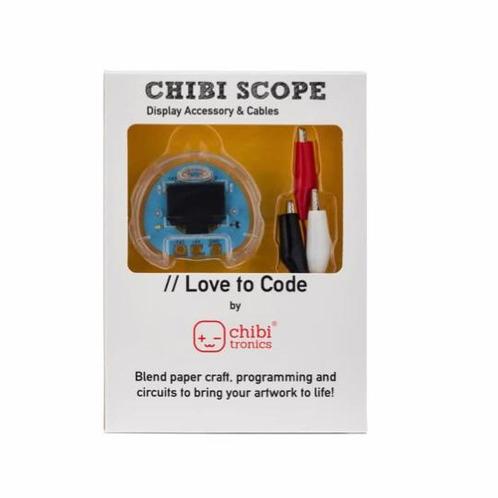 Chibitronics Love to Code: Chibi Scope &amp; Alligator Clips, Hobby en Vrije tijd, Elektronica-componenten, Verzenden