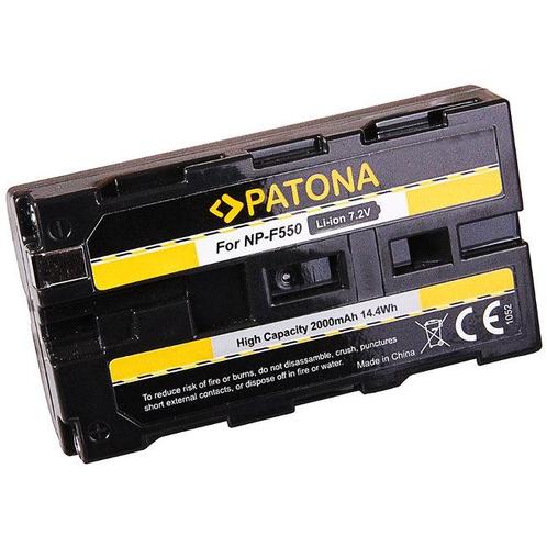 Sony NP-F550 / NP-F530 / NP-F330 accu (Patona), Audio, Tv en Foto, Accu's en Batterijen, Nieuw, Verzenden