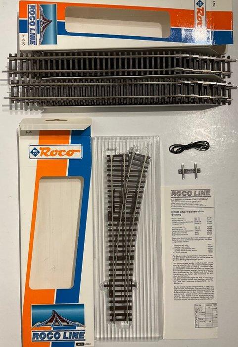 Roco H0 - 42410/42411/42441/42440 - Modeltreinsporen (4) -, Hobby en Vrije tijd, Modeltreinen | H0