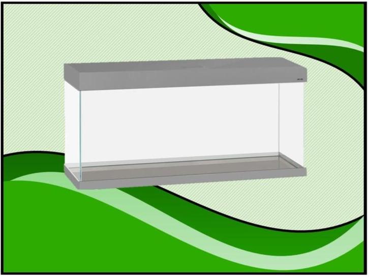 Aquael OptiSet 240 Aquarium Grijs - 120cm (Aquarium sets), Dieren en Toebehoren, Vissen | Aquaria en Toebehoren, Nieuw, Verzenden