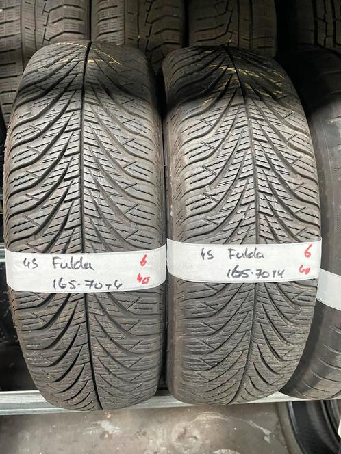 165-70-14 Fulda ALL SEASON 6mm Incl Montage 165 70 14, Auto-onderdelen, Banden en Velgen, 14 inch, All Season, 165 mm, Personenwagen