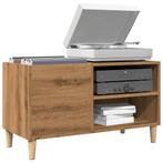 vidaXL Platenkast 84,5x38x48 cm bewerkt hout artisanaal, Verzenden, Nieuw