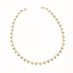 Halsketting - 14 karaat Geel goud, Sieraden, Tassen en Uiterlijk, Kettingen, Nieuw