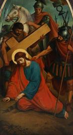 Europese school (XIX) - Kruiswegstatie, Antiek en Kunst