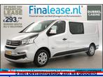 Fiat Talento 1.6 MJ EcoJet L2H1 DC Airco Cruise Cam €293pm, Nieuw, Zilver of Grijs, Lease, Fiat