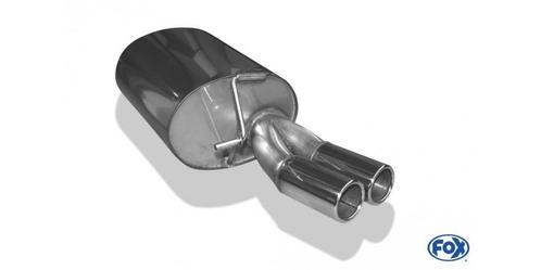 FOX VW Bora 1J/ Bora 1J Variant - 4-Motion einddemper - 2x76, Auto-onderdelen, Uitlaatsystemen, Nieuw, Verzenden