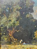 Hermann Stockmann (1867-1938) - Impressionistisch landschap, Antiek en Kunst, Kunst | Schilderijen | Klassiek