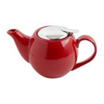 Theepot | CAFÉ |  Keramiek | Rood | 51cl | 194x110x104(h)mm, Verzenden, Nieuw in verpakking
