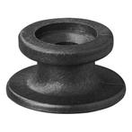 ProPlus Ronde koordhouder - kunststof - zwart - 10 stuks..., Ophalen of Verzenden, Nieuw