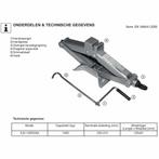 Pro Plus Schaarkrik - 1 Ton - 1000 kilo (Krikken), Auto diversen, Autogereedschap, Nieuw, Ophalen of Verzenden