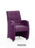 Eetkamerstoel Pierre - eetkamerstoelen - Paars, Huis en Inrichting, Stoelen, Nieuw, Stof