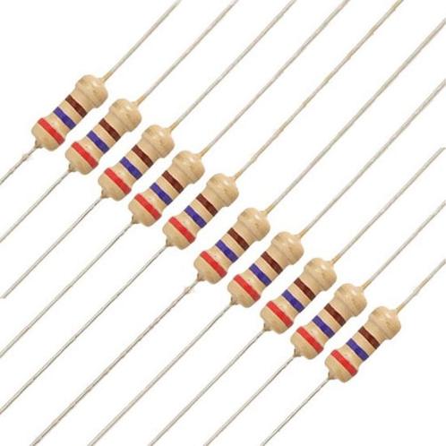 VLTG Weerstanden 470K Ohm - 1/4 Watt - 10 stuks, Doe-het-zelf en Verbouw, Overige Doe-het-zelf en Verbouw, Nieuw, Verzenden