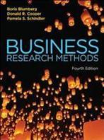 Business Research Methods, 9780077157487, Verzenden, Zo goed als nieuw, Studieboeken