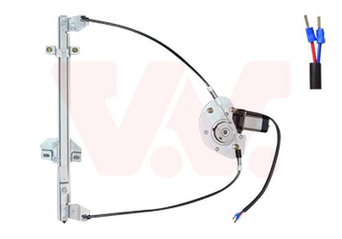 RAAMREGELAAR VOOR FORD FIESTA IV 1995-1999 1100187, Auto diversen, Auto-accessoires, Nieuw, Ophalen of Verzenden
