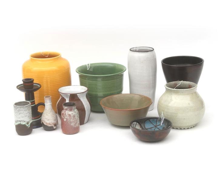 Divers keramiek, wo. Mobach, ADCO en Uiltje, 20e eeuw (12), Antiek en Kunst, Curiosa en Brocante