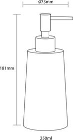 Sealskin Pierra Zeepdispenser 275 ml vrijstaand - Wit, Huis en Inrichting, Ophalen of Verzenden, Nieuw