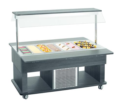 Gekoelde Buffetwagen KIDS | 4x 1/1 GN | Statisch | 230V |, Zakelijke goederen, Horeca | Keukenapparatuur, Nieuw in verpakking
