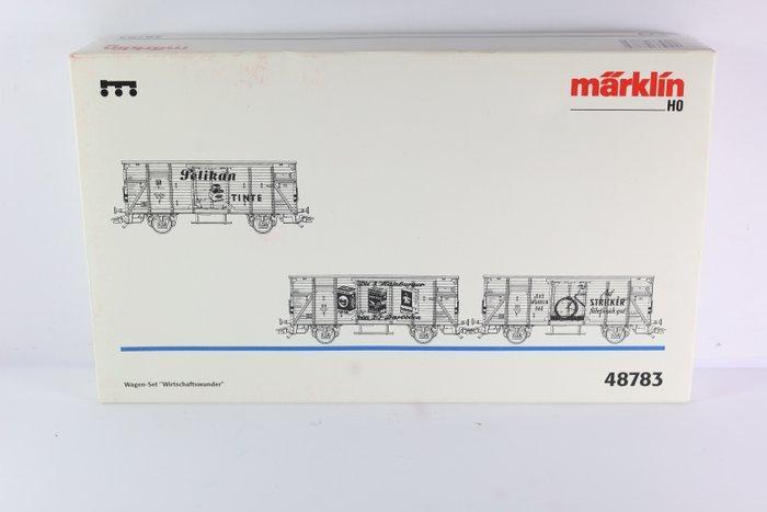 Märklin H0 - 48783 - Modeltrein goederenwagonset (1) -, Hobby en Vrije tijd, Modeltreinen | H0
