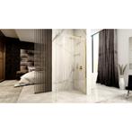 REA Gouden douchewand - 80x195 cm - 8 mm veiligheidsglas..., Ophalen of Verzenden, Nieuw