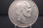Nederland. Willem III. 2 1/2 Gulden 1874 (Zonder, Postzegels en Munten, Munten | Nederland