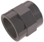 Pvc schroefbus 75mm x 2 1/2   PN16 ( pvc draadsok), Verzenden, Nieuw, Overige typen