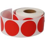 Ronde gekleurde Sticker Etiketten 35 mm, wit, rood, groen…., Overige typen, Verzenden, Nieuw in verpakking