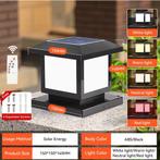 Solar LED Pijlerlamp – Vintage Waterdichte Tuinverlichting, Verzenden, Nieuw