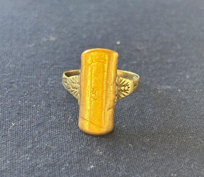 18 karaat - Roségoud - Ring, Antiek en Kunst, Kunst | Niet-Westerse kunst