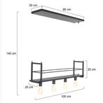 Mexlite hanglamp Buckley 2983ZW Tweede Kans, Ophalen, Overige materialen, Zo goed als nieuw, 75 cm of meer