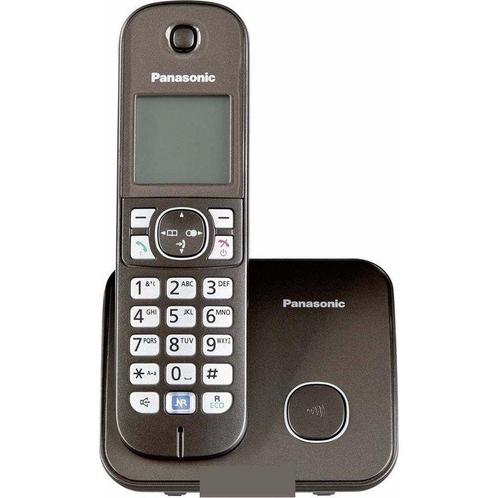 Panasonic KX-TG6811GA mocca-bruin, Telecommunicatie, Vaste telefoons | Handsets en Draadloos, Verzenden